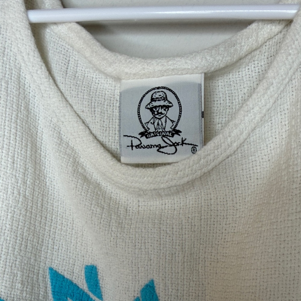 Panama Jack Throwback 90’s Y2K Vintage Beach Tank Top 100% Cotton - Picture 5 of 10